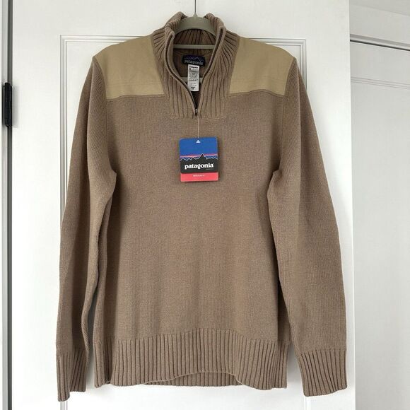 Patagonia Other - Patagonia NWT Men's Forage Sweater Medium 50620 CSC Wool Blend 1/4 Zip Rare